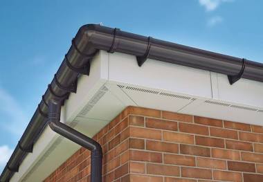 Gutter repair and replacement on a home in Colchester, Essex